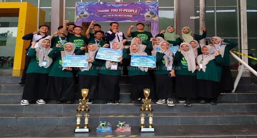 Robot Vexion dan Nexion Antar MAN 4 Jombang PP. Mamba’ul Ma’arif Raih Juara di PROCOMMIT V15 ITS Surabaya