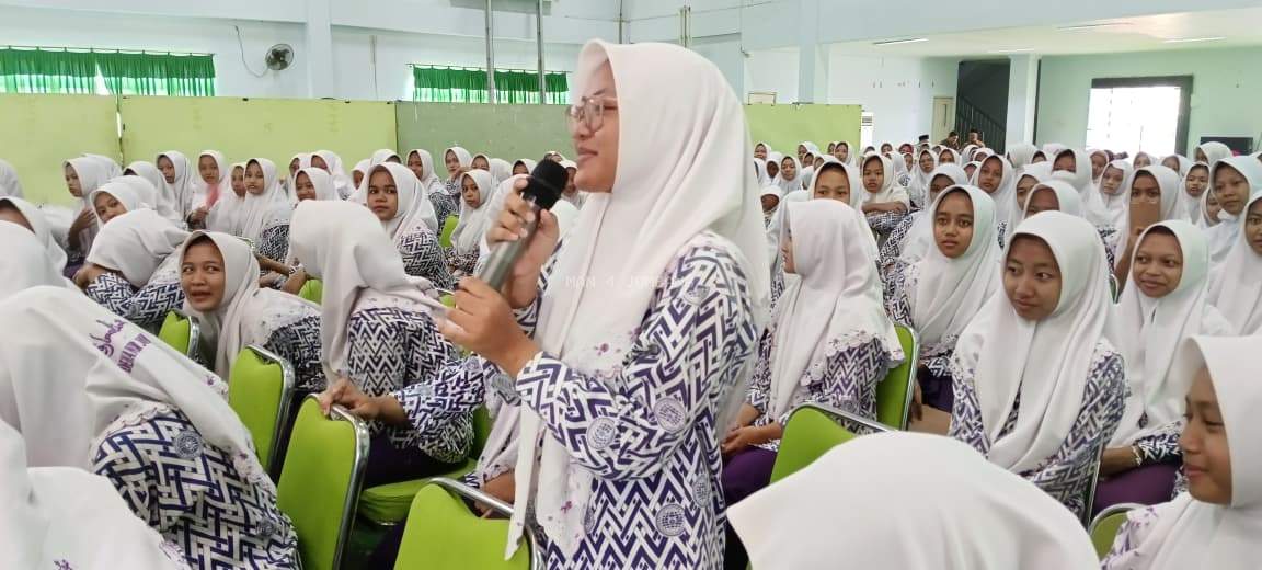 Sosialisasi SPMB dan SNMB 2026, Murid MTsN 4 Jombang Antusias Pilih MAN 4 Jombang PP. Mamba'ul Ma'arif