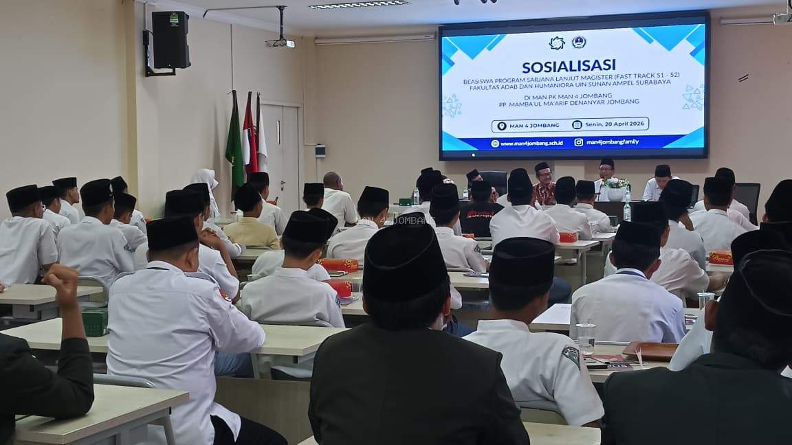 MAN 4 Jombang Bekali Murid Program Keagamaan Peluang Beasiswa "Fast Track" BIB 2026