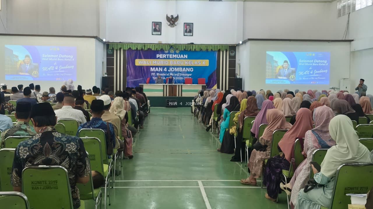 MAN 4 Jombang Libatkan Wali Murid dalam Penguatan Program Pendidikan Tahun Pelajaran 2026/2027 